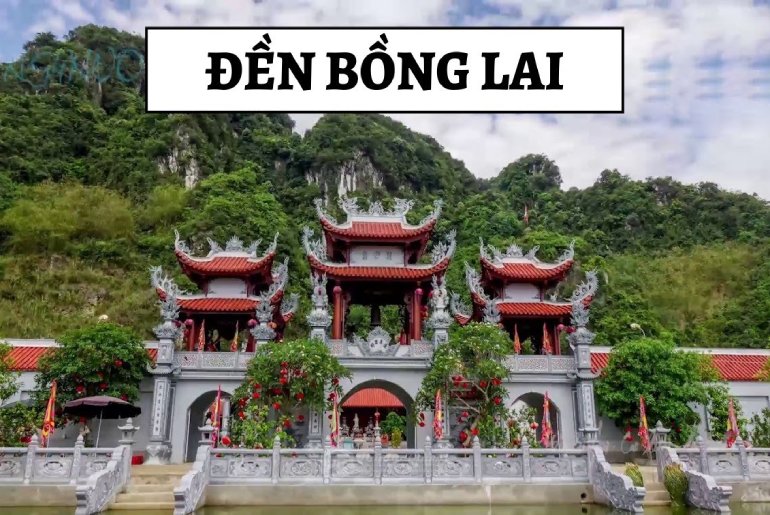 Đền Bồng Lai Cao Phong - Điểm du lịch tâm linh nổi tiếng tại Hòa Bình