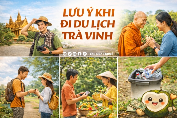 Bỏ túi những lưu ý không thể bỏ qua khi du lịch Trà Vinh