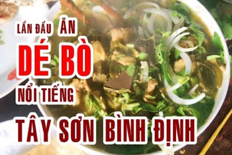 Gié Bò Tây Sơn Bình Định - Món đặc sản độc lạ nhất Quy Nhơn