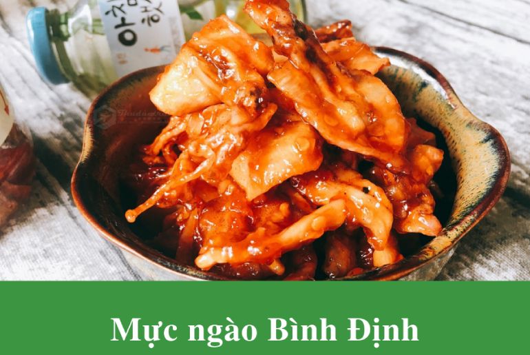 Mực Ngào (Mực Rim) Bình Định - Món Đặc Sản Ăn Một Lần Mê Một Đời