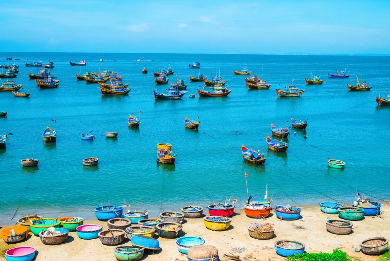 Làng Chài Mũi Né – Vẻ Đẹp Dung Dị Và Yên Bình Nơi Biển Cả